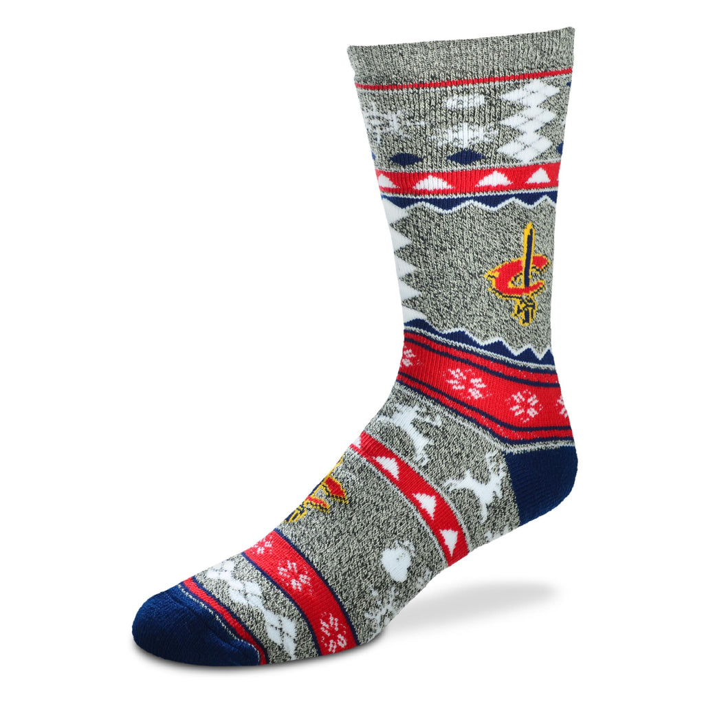Cleveland Cavaliers Christmas Socks - Large