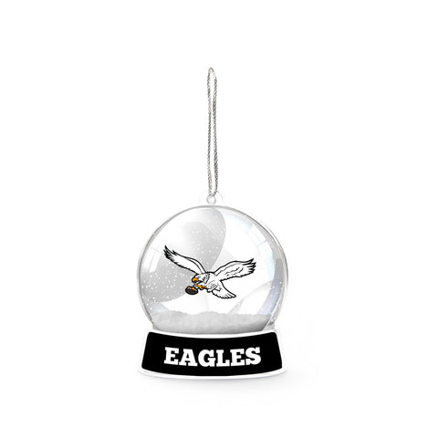 Philadelphia Eagles Retro Snowglobe Acrylic Ornament