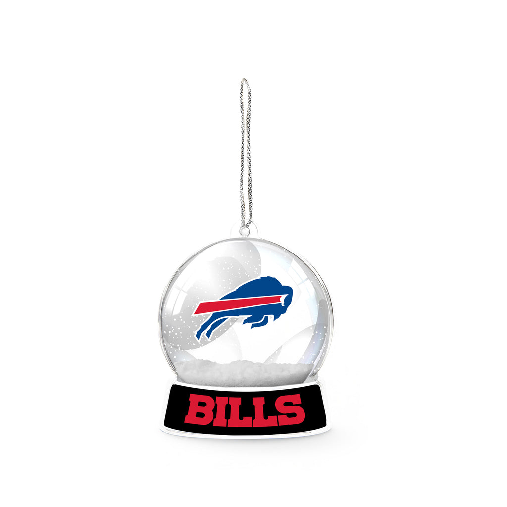 Buffalo Bills Snowglobe Acrylic Ornament