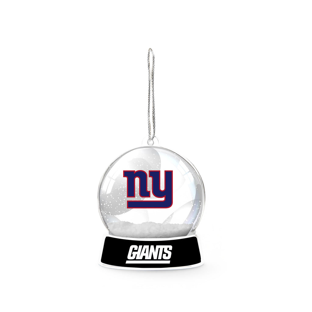 New York Giants Snowglobe Acrylic Ornament
