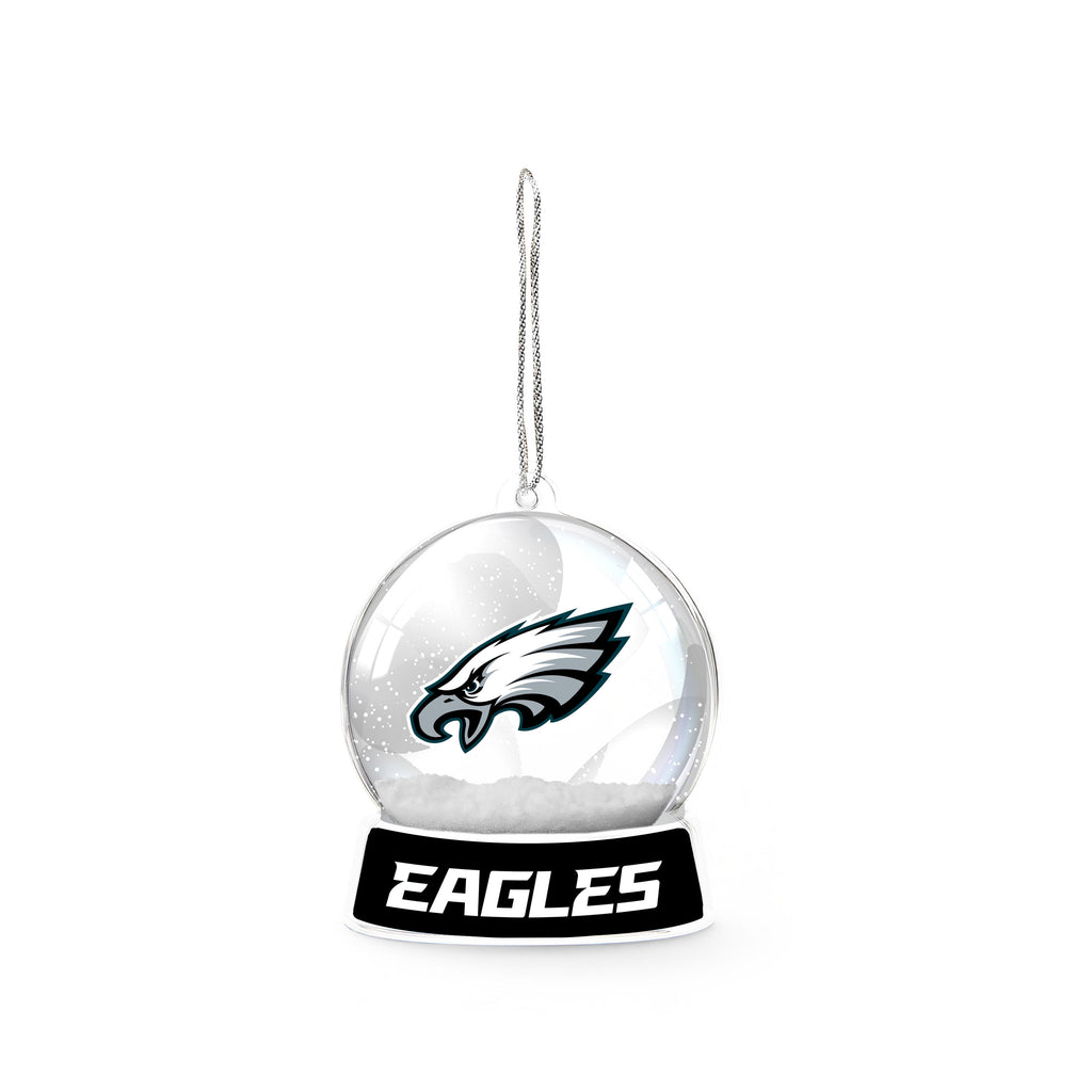 Philadelphia Eagles Snowglobe Acrylic Ornament