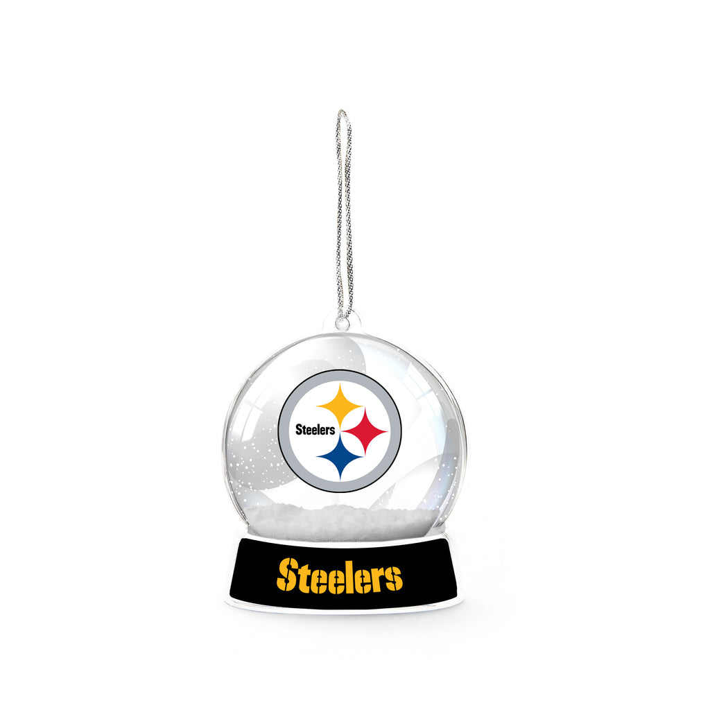 Pittsburgh Steelers Snowglobe Acrylic Ornament