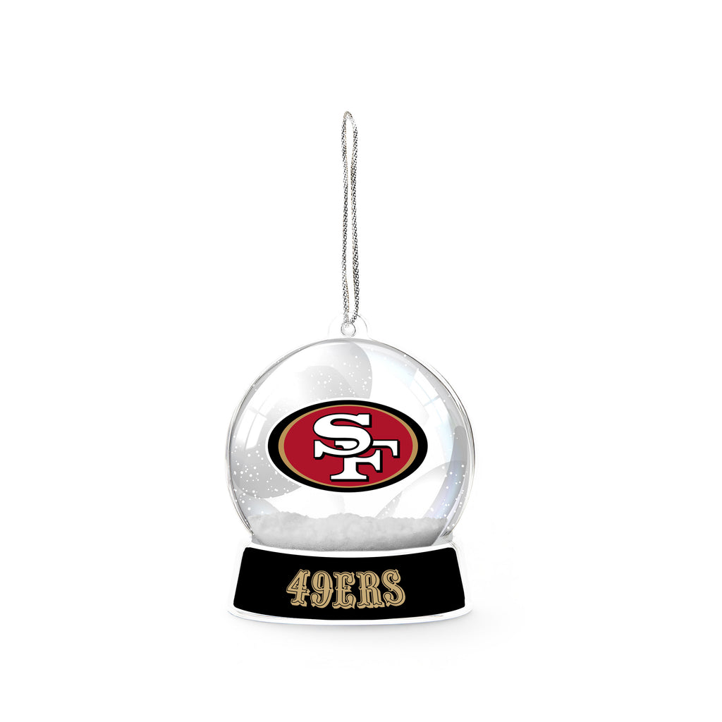 San Francisco 49ers Snowglobe Acrylic Ornament