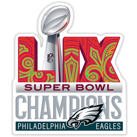 Super Bowl LIX Champions 12" Logo Cutout Wood Sign
