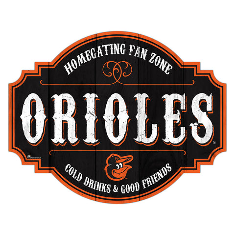Baltimore Orioles 12" Homegating Tavern Sign
