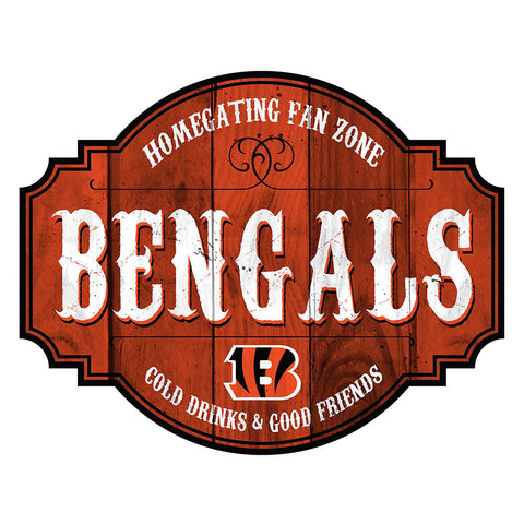 Cincinnati Bengals 12" Homegating Tavern Sign
