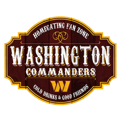 Washington Commanders 12" Homegating Tavern Sign