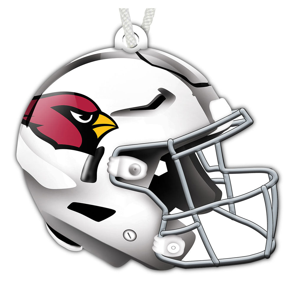 Arizona Cardinals Authentic Wooden Helmet Ornament