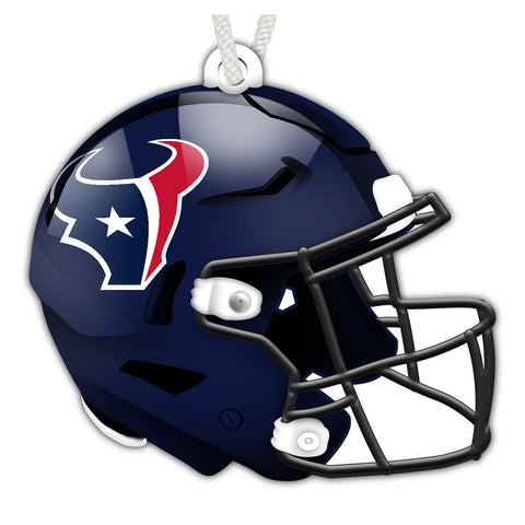 Houston Texans Authentic Wooden Helmet Ornament