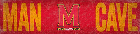 Maryland Terrapins Man Cave Wooden Sign