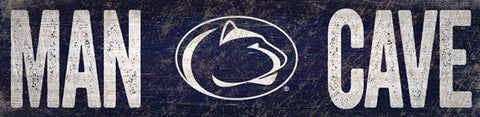 Penn State Nittany Lions Man Cave Wooden Sign