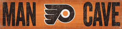 Philadelphia Flyers Man Cave Wooden Sign