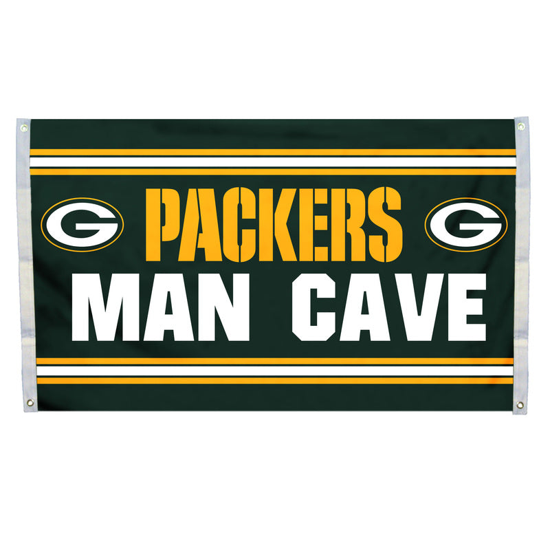 Green Bay Packers 3' x 5' Man Cave Flag
