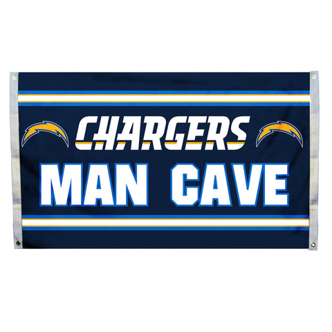 Los Angeles Chargers 3' x 5' Man Cave Flag