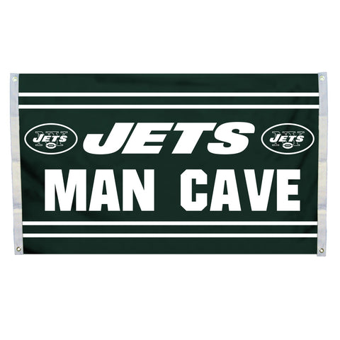 New York Jets 3' x 5' Man Cave Flag