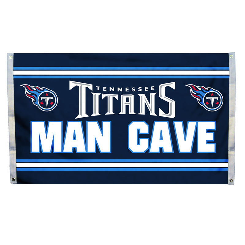Tennessee Titans 3' x 5' Man Cave Flag