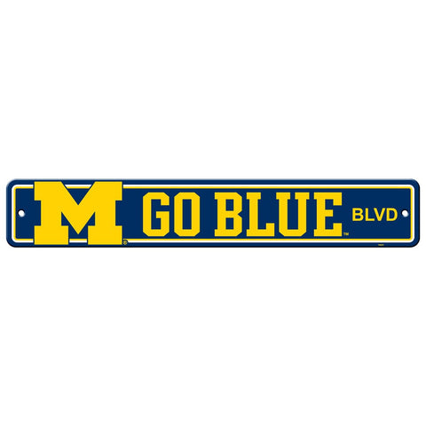 Michigan Wolverines Drive Sign