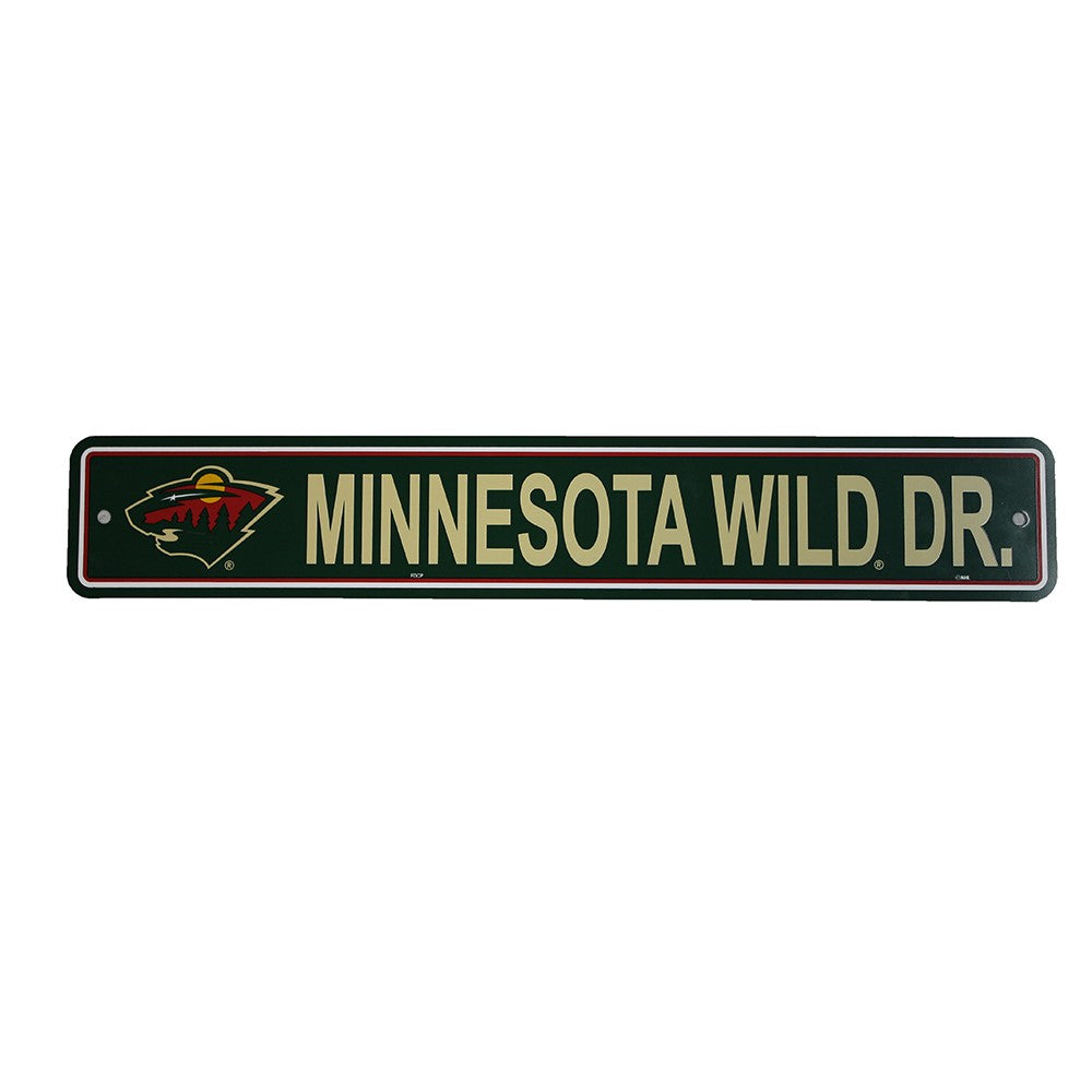 Minnesota Wild Drive Sign