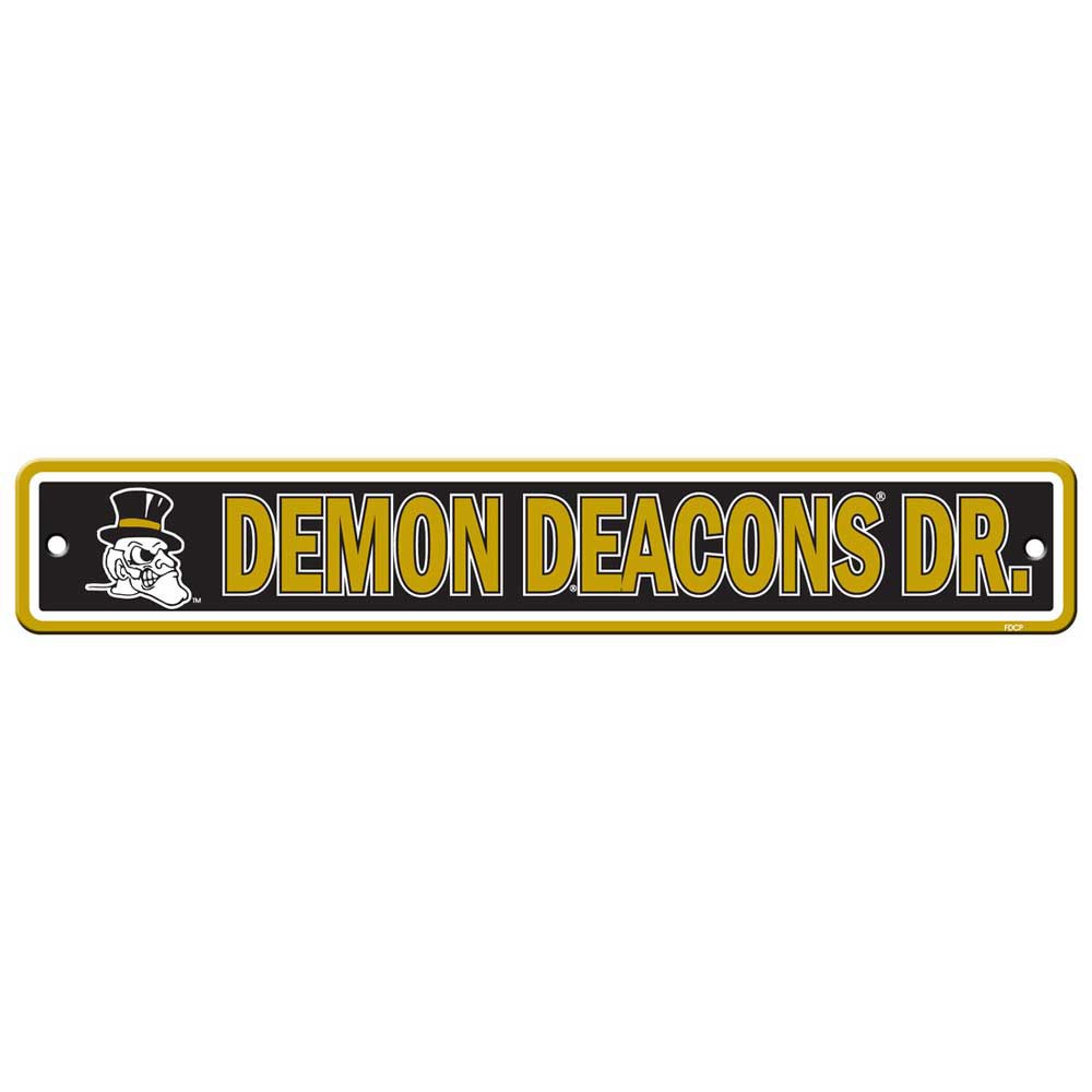 Wake Forest Demon Deacons Drive Sign