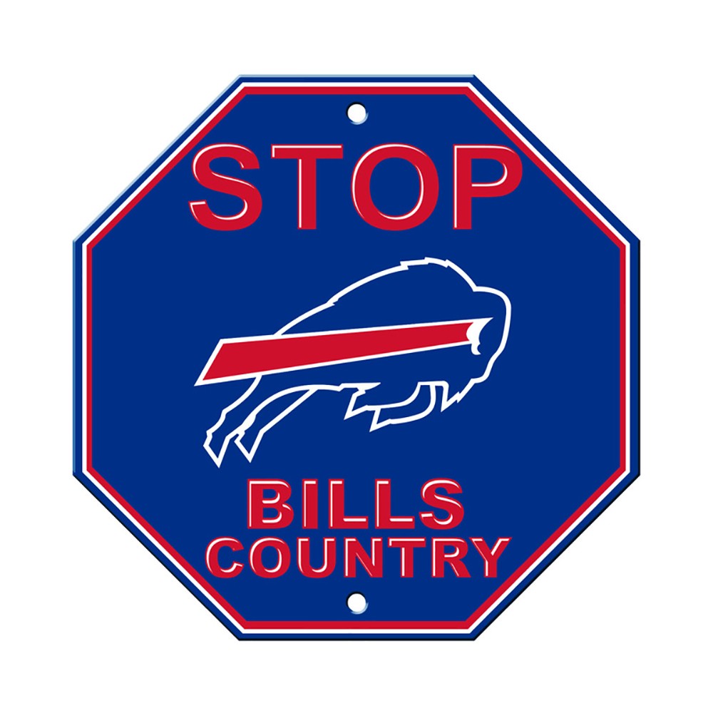Buffalo Bills Stop Sign