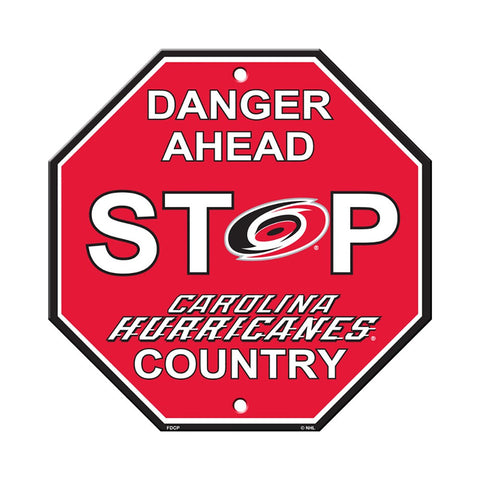 Carolina Hurricanes Stop Sign