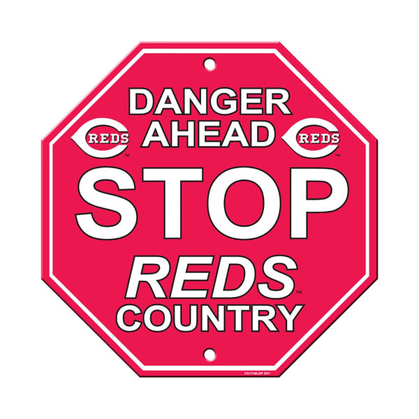Cincinnati Reds Stop Sign – Fan Treasures