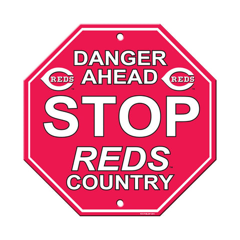 Cincinnati Reds Stop Sign