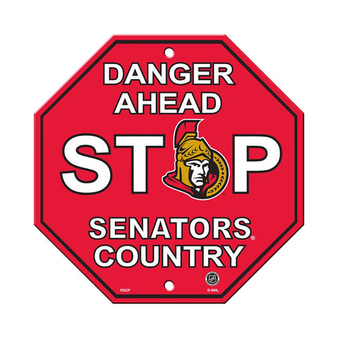 Ottawa Senators Stop Sign