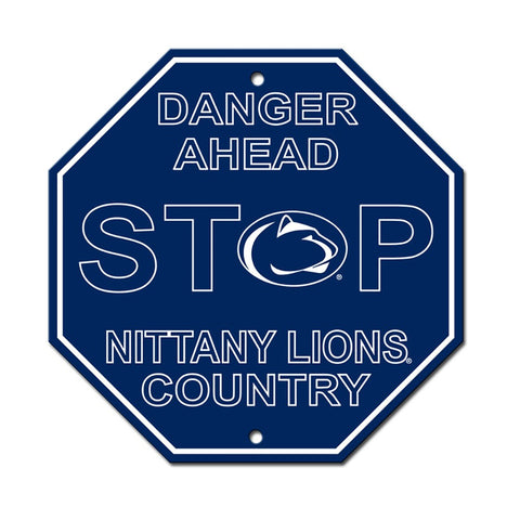 Penn State Nittany Lions Stop Sign