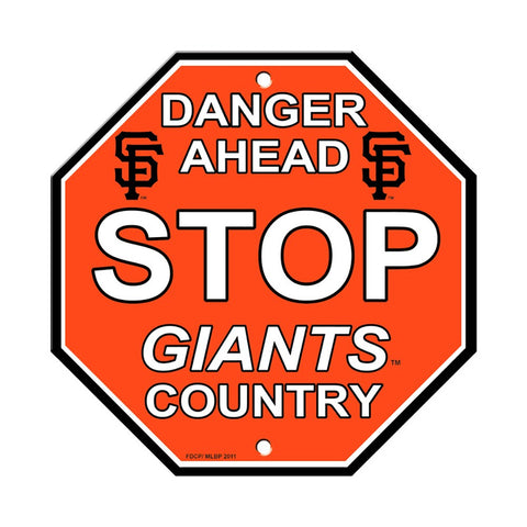 San Francisco Giants Stop Sign