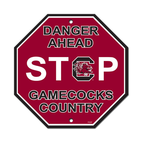 South Carolina Gamecocks Stop Sign