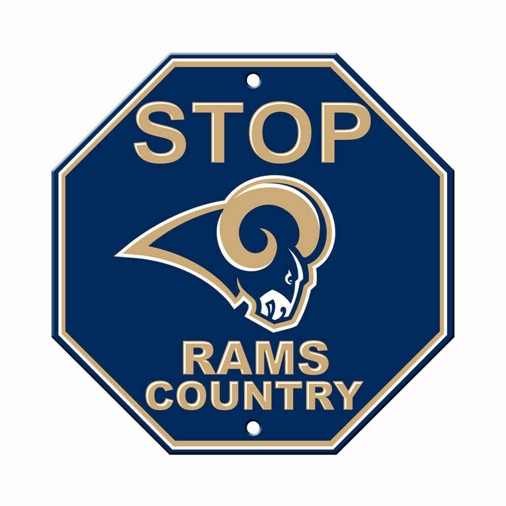St. Louis Rams Stop Sign