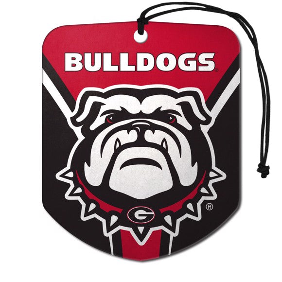 Georgia Bulldogs 2 Pack Air Freshener - Shield