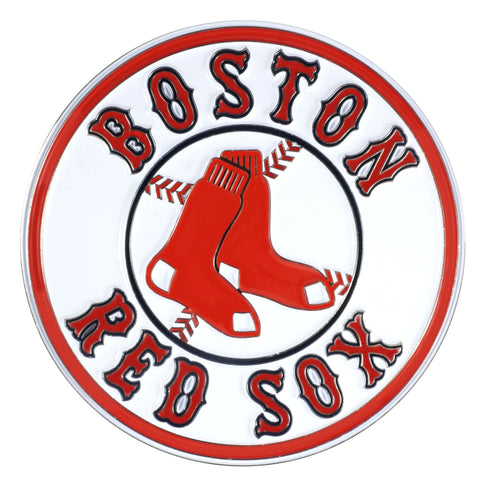 Boston Red Sox Metal Auto Emblem - Color