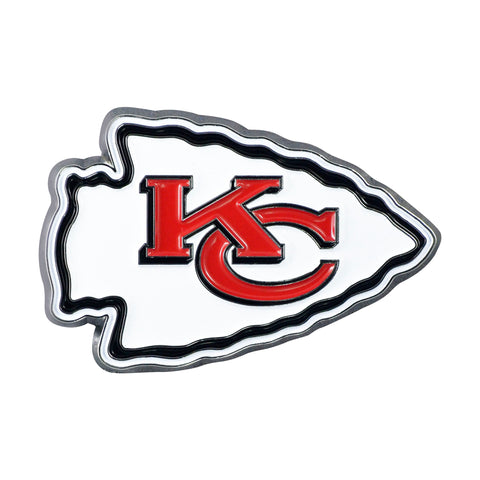 Kansas City Chiefs Metal Auto Emblem - Color