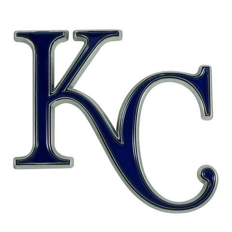 Kansas City Royals Metal Auto Emblem - Color