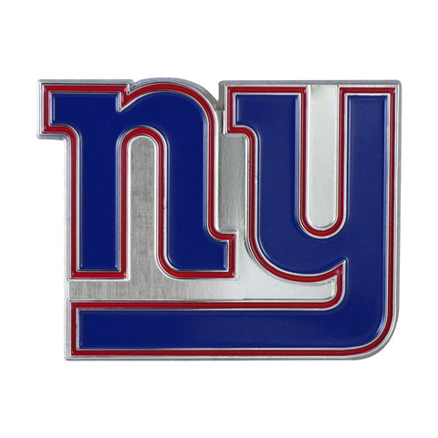 New York Giants Metal Auto Emblem - Color