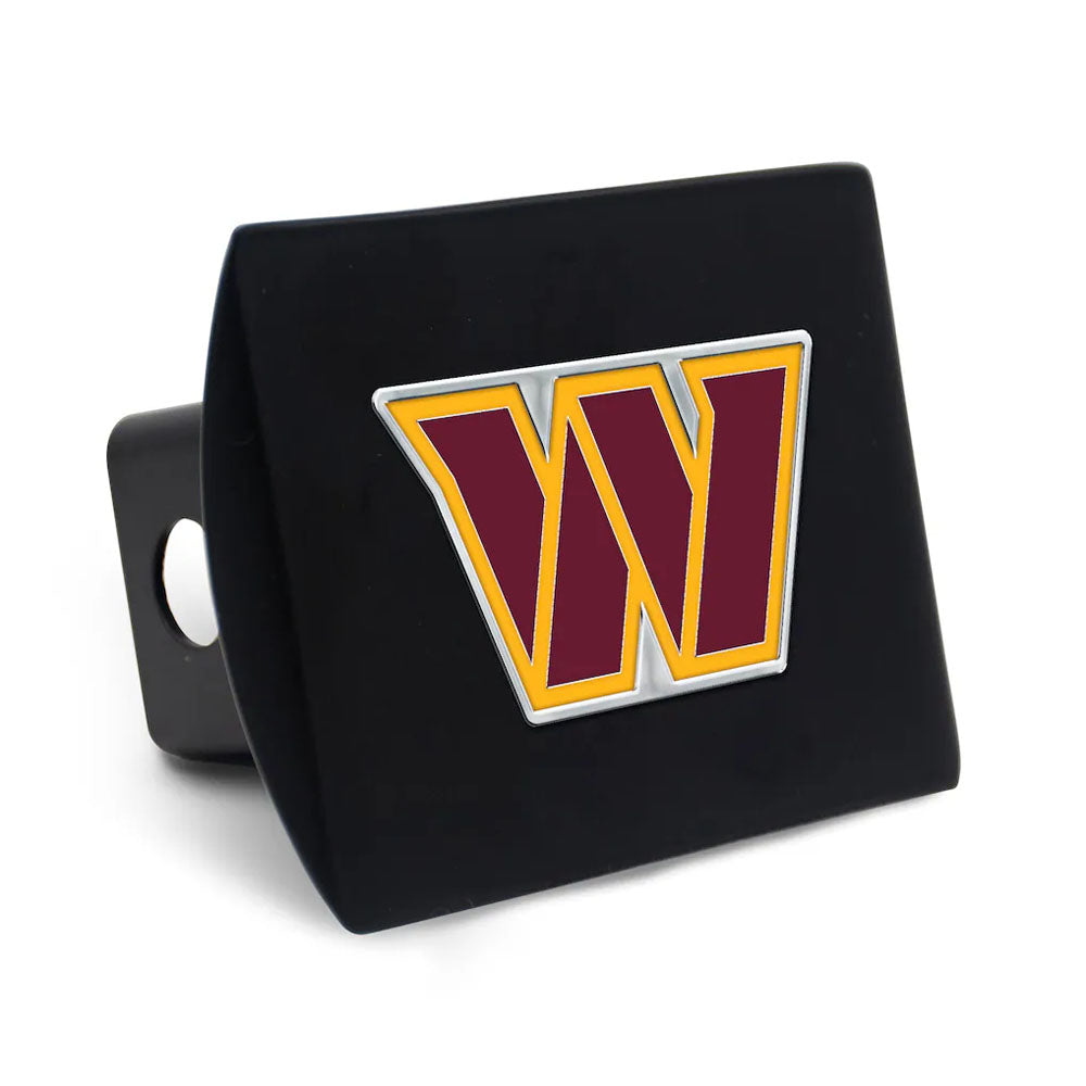 Washington Commanders Metal Hitch Cover - Black w/ Color