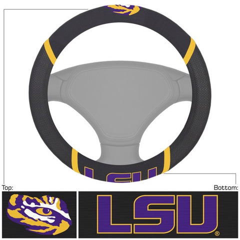 LSU Tigers Deluxe Steering Wheel Cover