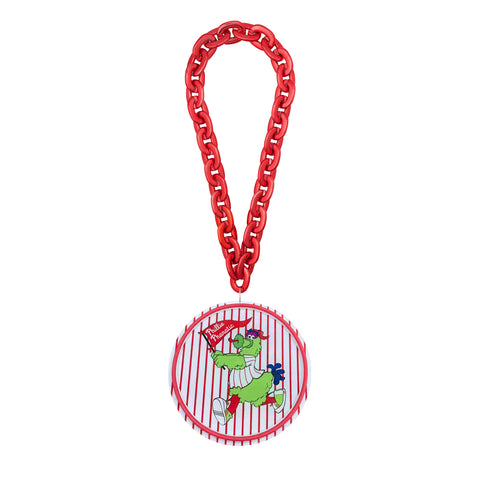 Philadelphia Phillies Phillie Phanatic 10" Neon Light Up Big Logo Fan Chain