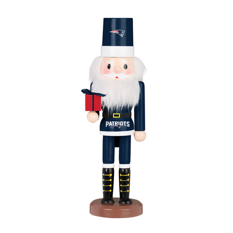 New England Patriots 10" Santa Nutcracker