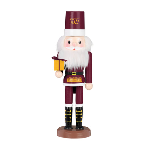 Washington Commanders 10" Santa Nutcracker