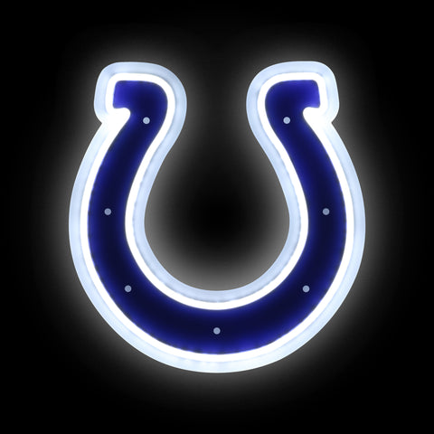 Indianapolis Colts 15" Neon Light Up Team Logo Sign