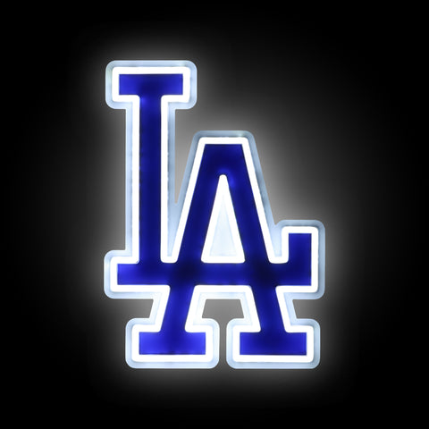 Los Angeles Dodgers 15" Neon Light Up Team Logo Sign