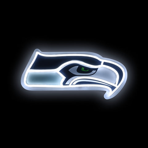 Seattle Seahawks 15" Neon Light Up Team Logo Sign