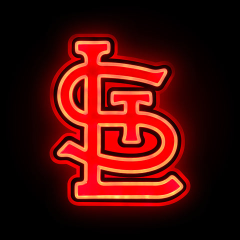 St. Louis Cardinals 15" Neon Light Up Team Logo Sign