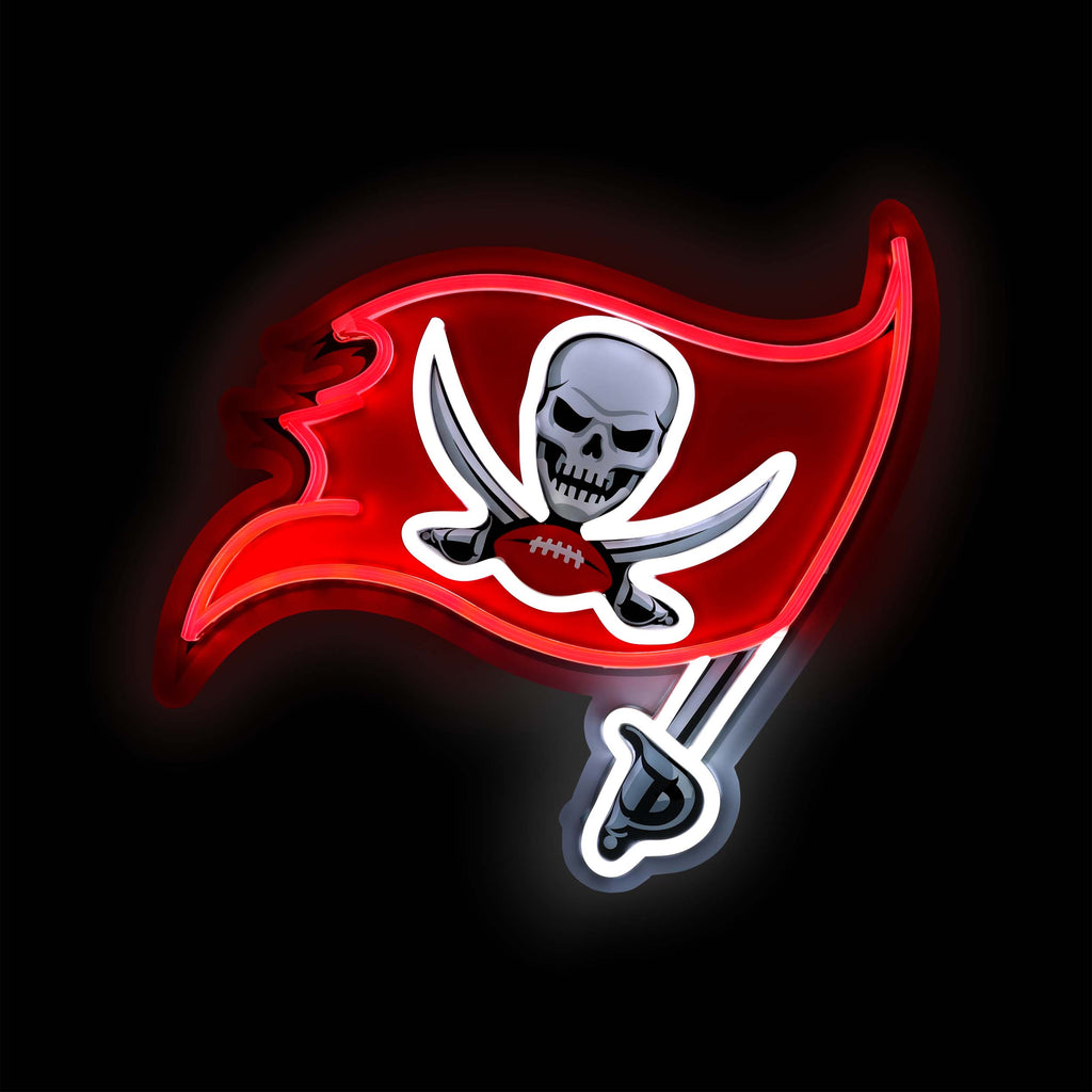 Tampa Bay Buccaneers 15" Neon Light Up Team Logo Sign