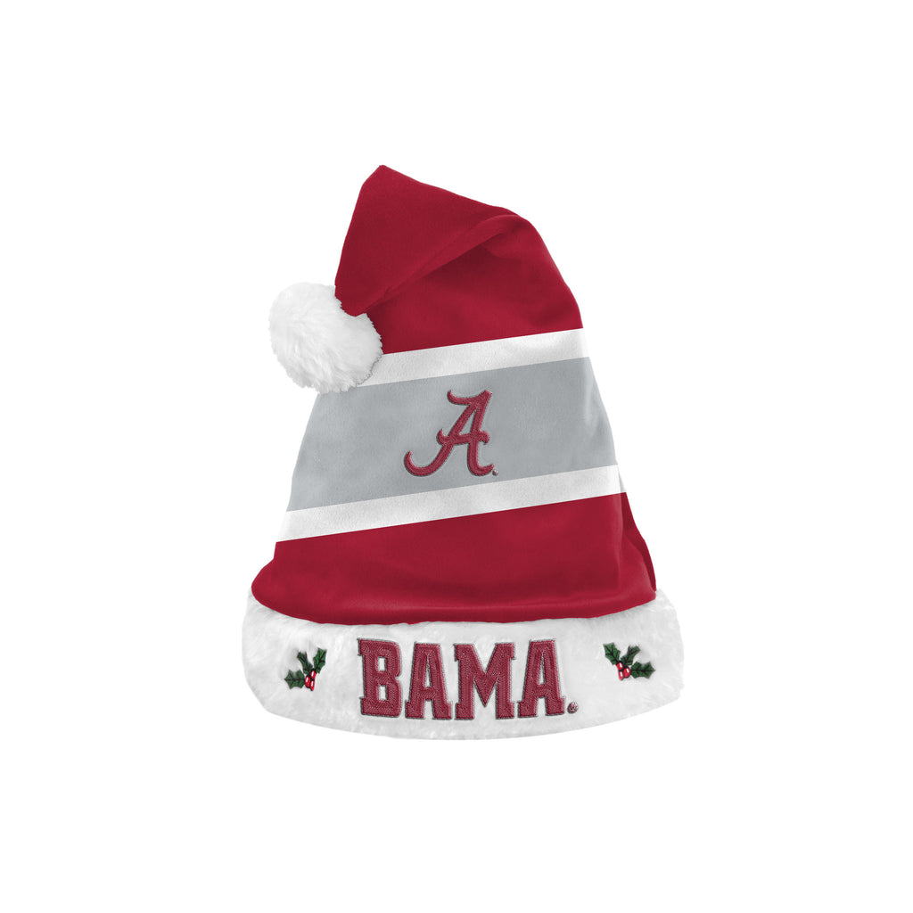 Alabama Crimson Tide Embroidered Colorblock Santa Hat