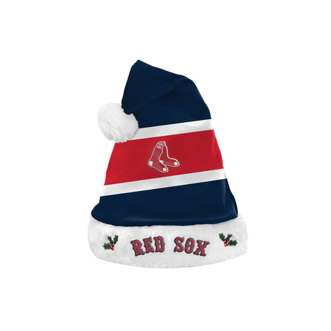 Boston Red Sox Embroidered Colorblock Santa Hat