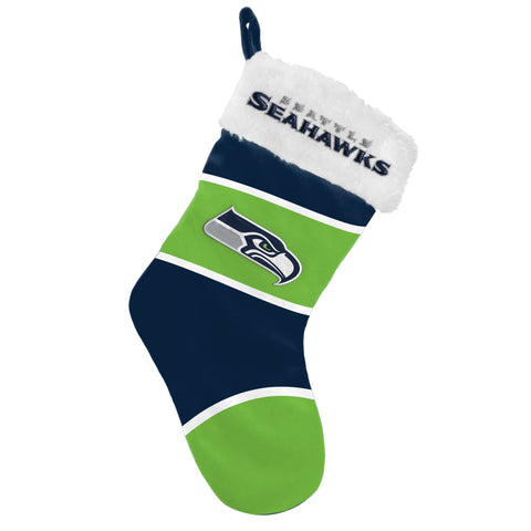 Seattle Seahawks Embroidered Colorblock Stocking